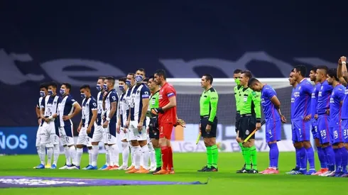 Cruz Azul en el duelo ante Rayados en el Guardianes 2021