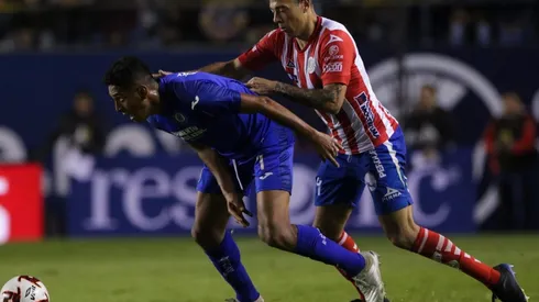 Luis Romo debutó con Cruz Azul en el Alfonso Lastras en enero del 2020.