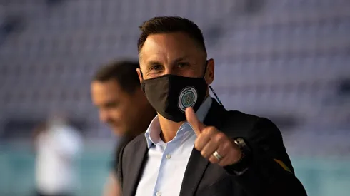 Christian Giménez en un partido con el Cancún FC