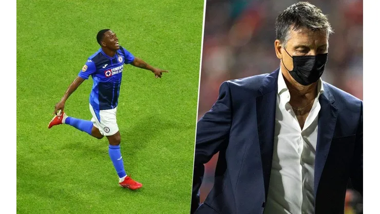 Bryan Angulo y su buen momento en Cruz Azul