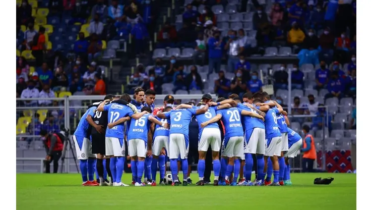 Cruz Azul en el duelo ante el Mazatlán