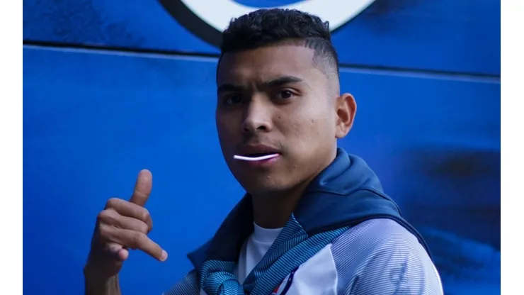 Orbelin Pineda con Cruz Azul