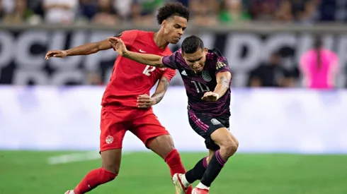 Orbelin Pineda con la Selección