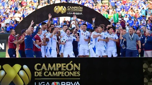 Cruz Azul consiguió su tercera copa del Campeón de Campeones