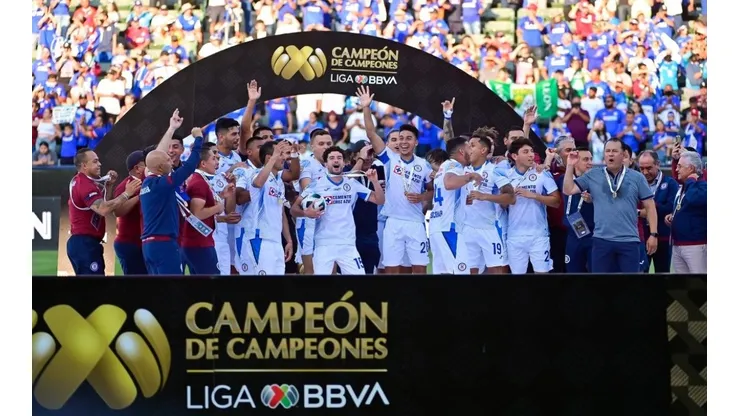 Cruz Azul consiguió su tercera copa del Campeón de Campeones