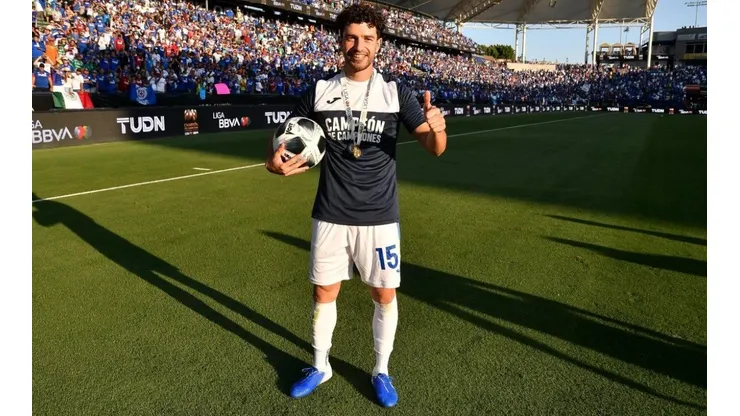 Ignacio Rivero al final del Campeón de Campeones