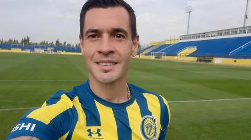 Milton Caraglio con Rosario Central