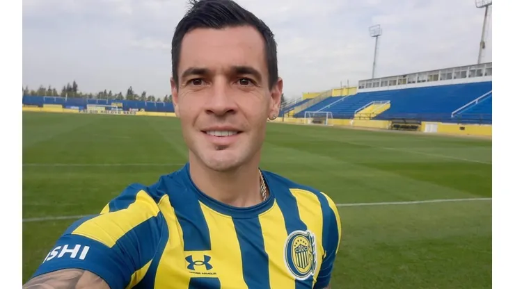 Milton Caraglio con Rosario Central