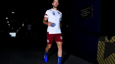 Ignacio Rivero en un entrenamiento previo del Campeón de Campeones
