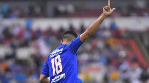 Lucas Passerini en su primera etapa con Cruz Azul