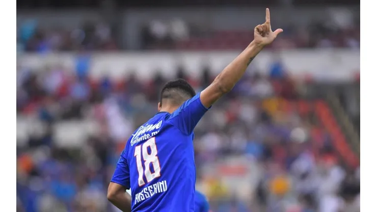 Lucas Passerini en su primera etapa con Cruz Azul