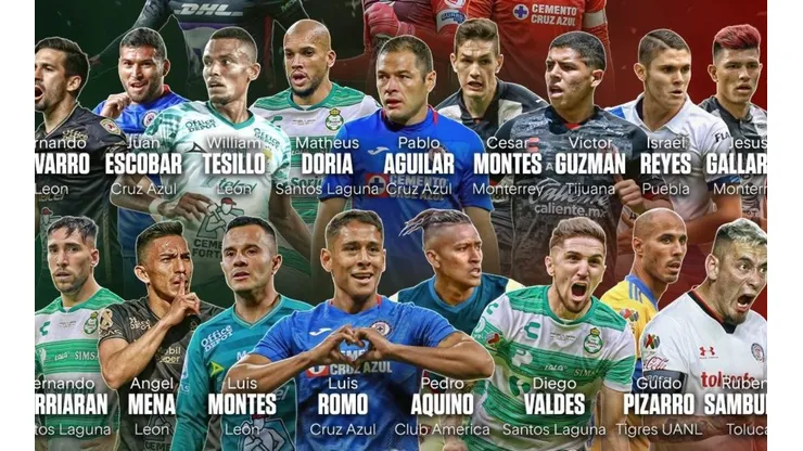 Cruz Azul tiene 6 nominados.