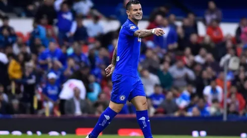 Caraglio en su etapa con Cruz Azul