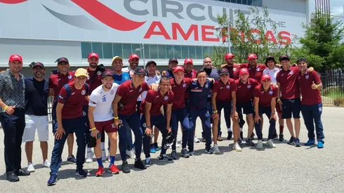 Cruz Azul en Austin antes de su encuentro amistoso