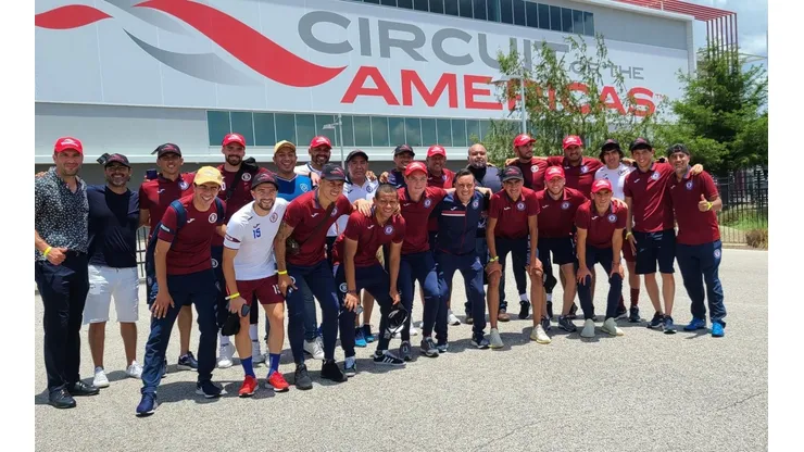 Cruz Azul en Austin antes de su encuentro amistoso
