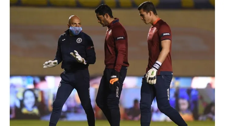 Jesús Corona y Sebastián Jurado con Cruz Azul