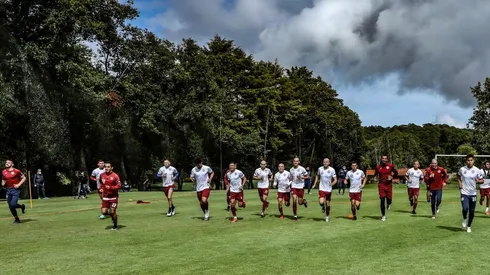 Entrenamiento de Cruz Azul en Avándaro