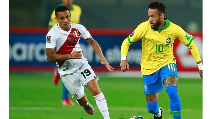 Yoshimar Yotún contra Neymar
