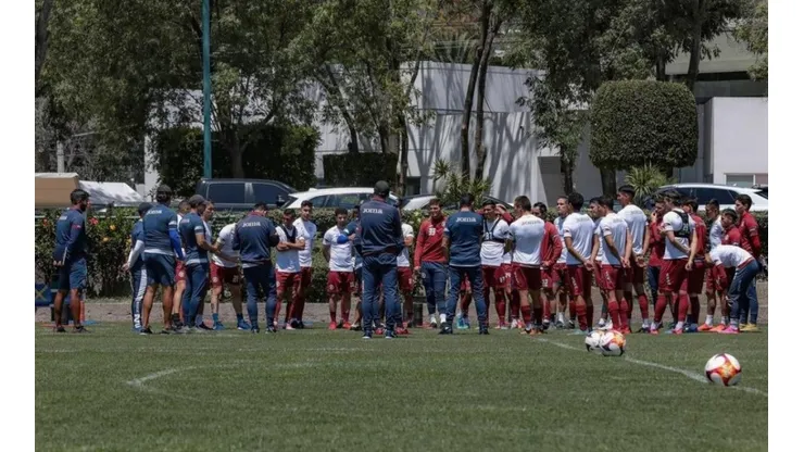 Los celestes retoman los entrenamientos este martes.
