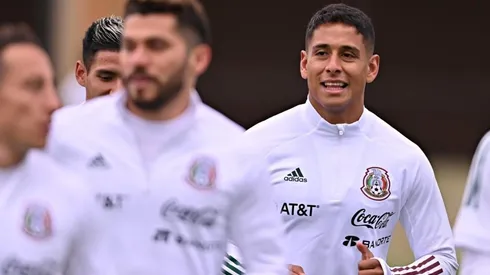 Luis Romo con la Selección de México