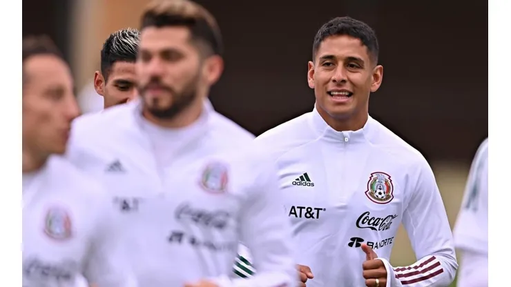 Luis Romo con la Selección de México