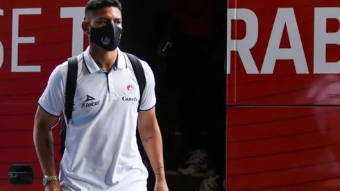 Lucas Passerini con el Atlético San Luis