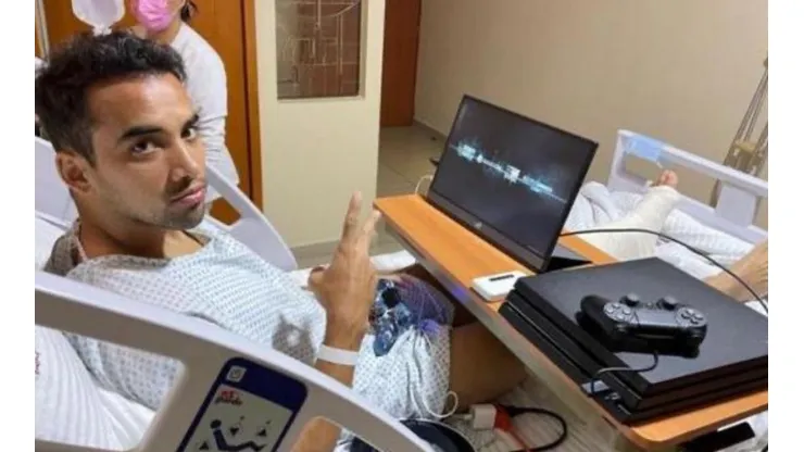 Adrián Aldrete se operó este viernes.