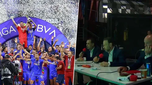 Christian Martinoli narró el campeonato de Cruz Azul en TV Azteca.