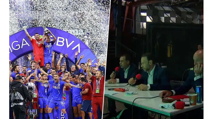 Christian Martinoli narró el campeonato de Cruz Azul en TV Azteca.