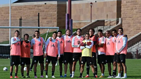 Último entrenamiento de la Selección de México
