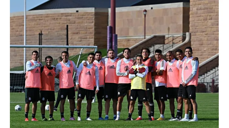 Último entrenamiento de la Selección de México