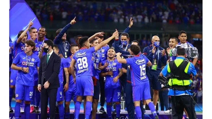 Cruz Azul durante la celebración