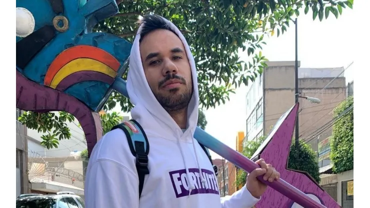 El Youtuber es fanático del América.