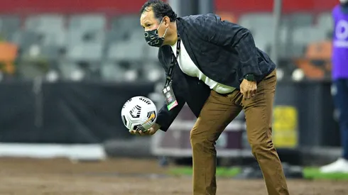 Juan Reynoso atendió a la prensa en el día de medio.