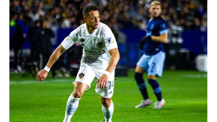 Chicharito con LA Galaxy