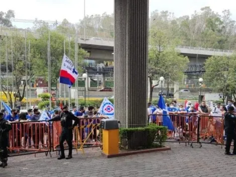 La masiva serenata a Cruz Azul en el hotel antes de la Gran Final