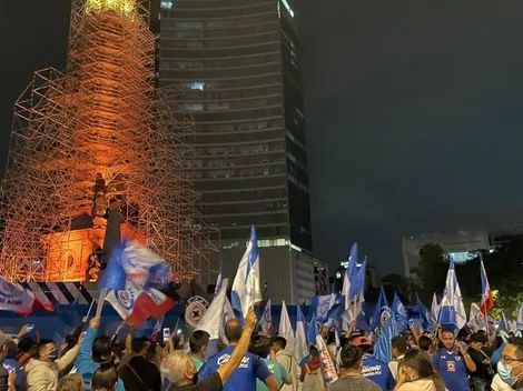 ¡La novena está aquí! Los festejos de la afición de Cruz Azul en el Ángel de la Independencia