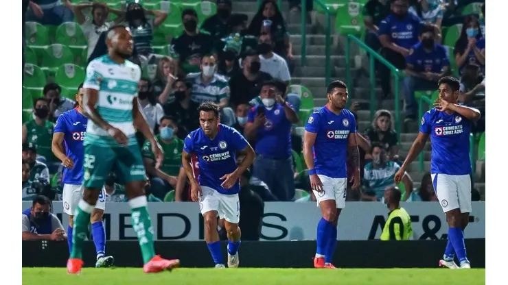 Cruz Azul se impuso por la mínima al Santos Laguna