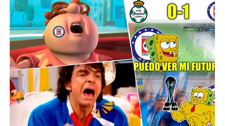 Los memes por el triunfo de Cruz Azul ante Santos en la Final de Ida del Guardianes 2021.