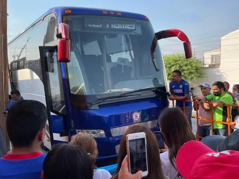 La masiva despedida de la afición de Cruz Azul previo a la final