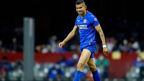 Orbelín Pineda atendió a los medios este viernes.