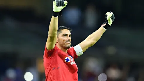 Jesús Corona en un partido del Guardianes