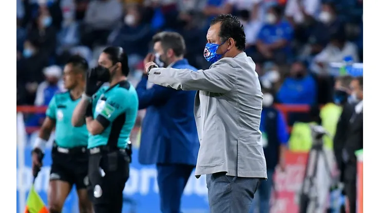 Juan Reynoso llegó en enero de 2021 a Cruz Azul.