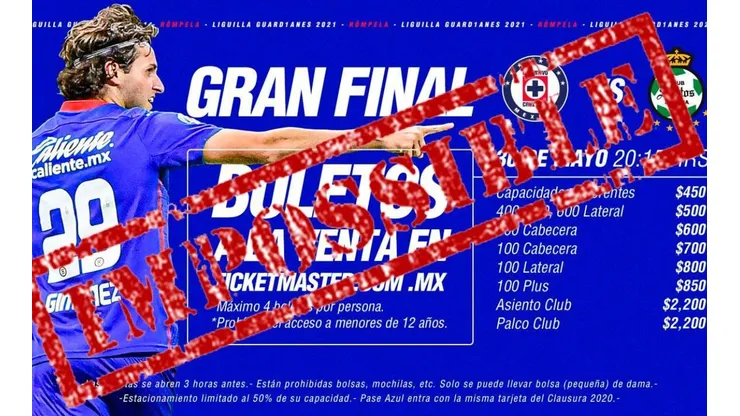 Cruz Azul vs. Santos: Boletos en Ticketmaste para la Final fueron imposible de comprar.