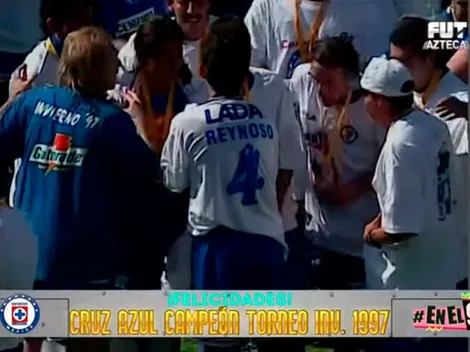 Como en el 97: Así se escucha 'Cruz Azul campeón' en voz de Martinoli