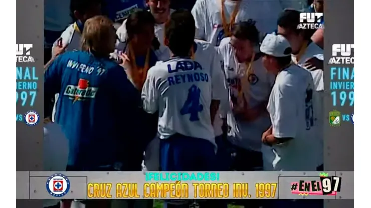 Cruz Azul se consagró Campeón en 1997 y el partido fue inmortalizado por TV Azteca.