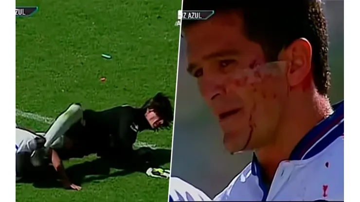 Carlos Hermosillo recibió una brutal patada en la cara en la Final del Invierno de 1997.