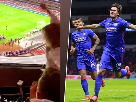 VIDEO: La eufórica reacción de la familia de Santi Giménez por su gol