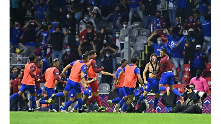 Cruz Azul en el duelo ante el Toluca por el Guardianes 2021
