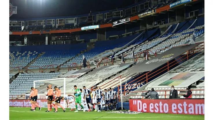 Cruz Azul y Pachuca en el Estadio Hidalgo